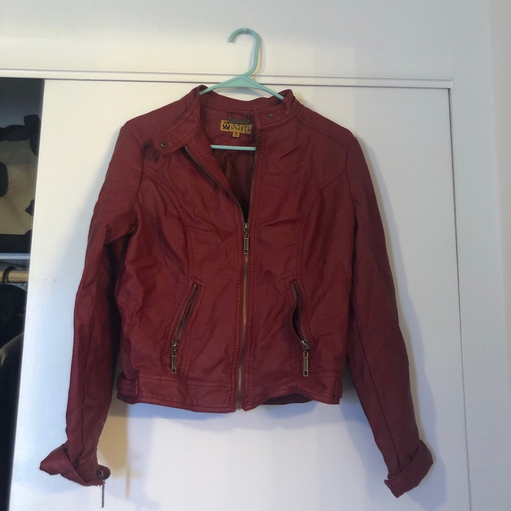 Red Leather Jacket